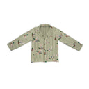 Mallory Ducks Olive/Linen Quilted Snap Jacket
