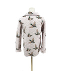 Mallory Ducks Pink Quilted Snap Jacket