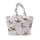 Mallory Ducks Pink Quilted Handbag