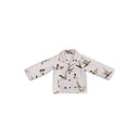 Mallory Ducks Pink Youth Quilted Snap Jacket