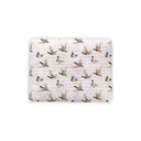 Mallory Ducks Pink Quilted Pet Bed