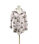 Mallory Ducks Pink Quilted Snap Jacket