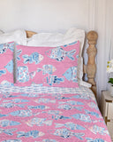 Marlin Fish Fuchsia Quilt