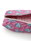 Marlin Fish Icon Fuchsia Quilted Hot Tools Bag