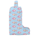 Marlin Fish Icon Maya Blue Quilted Boot Bag