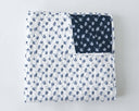 Martha Ditsy Floral Navy Quilt