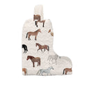 Meadow Herd Linen Quilted Boot Bag