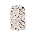 Meadow Herd Linen Quilted Garment Bag