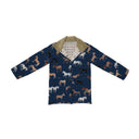 Meadow herd Navy Quilted Barn Jacket