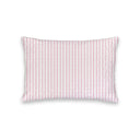 "Merry Christmas" Tinsel Pink Quilted Mini Pillow 8" x 12"