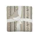 Milkglass Ribbon Linen Baby Blanket