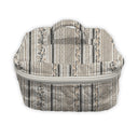 Milkglass Ribbon Linen Quilted Travel Case