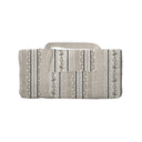 Milkglass Ribbon Linen Weekender Duffle Bag