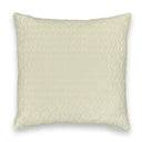 Milkglass Ribbon Yellow Quilted 20" Pillow