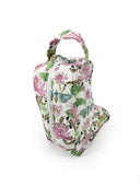 Millie Snake Quilted Boot Bag