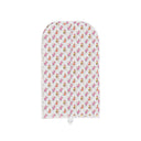 Monkey Icon White Quilted Garment Bag