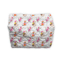 Monkey Icon Quilted Makeup Bag