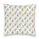 Monkey Icon Pastel Quilted 20" Pillow