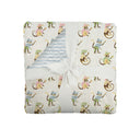 Monkey Icon Pastel Baby Blanket