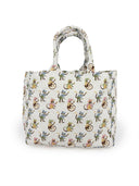Monkey Icon Pastel Quilted Handbag