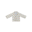 Monkey Icon Pastel Youth Quilted Snap Jacket