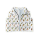 Monkey Icon Pastel Quilted Cate Vest