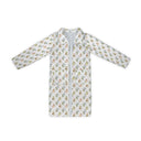 Monkey Icon Pastel Quilted Duster