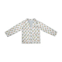 Monkey Icon Pastel Quilted Jacket