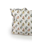 Monkey Icon Pastel Quilted Tote
