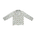 Monkey Icon Sage Quilted Snap Jacket