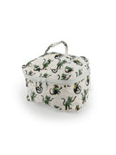 Monkey Icon Sage Quilted Travel Case