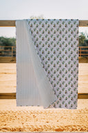 Monkey Icon Sage Quilt