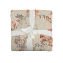 Natalie Floral Pink Baby Blanket