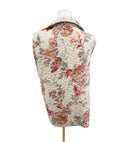 Natalie Floral Pink Quilted Ruby Vest