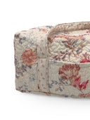 Natalie Floral Pink Quilted Weekender Duffle Bag