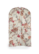 Natalie Floral Pink Quilted Garment Bag