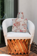 Natalie Floral Pink Quilted Handbag
