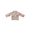 Natalie Floral Pink Youth Quilted Snap Jacket