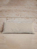 Natalie Floral Pink Quilted Oblong 14" x33" Pillow