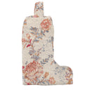 Natalie Floral Pink Quilted Boot Bag