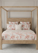 Natalie Floral Pink Quilt