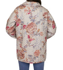 Natalie Floral Pink Snap Jacket