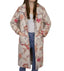 Natalie Floral Pink Quilted Duster