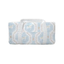 Nayeli Floral Blue Quilted Weekender Duffle Bag