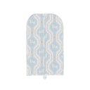 Nayeli Floral Blue Quilted Garment Bag