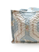 Nayeli Floral Blue Quilted Tote