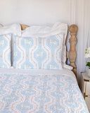 Nayeli Floral Blue Quilt