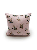 "Never Ever Ever Give Up" Pink Quilted Mini Pillow 8" x 8"