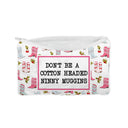 "Ninny Muggins" Quilted Makeup Bag