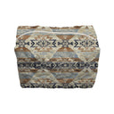 Norra Slate Linen Makeup Bag